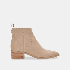 ABLE BOOTIES DUNE SUEDE re:vita