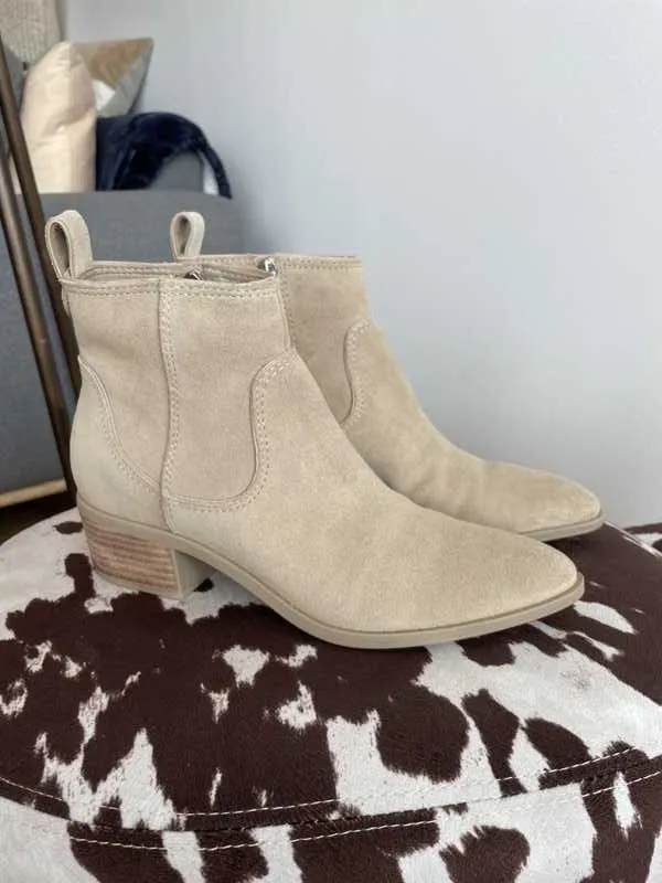 ABLE BOOTIES DUNE SUEDE re:vita