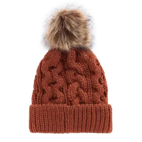 Barbour Penshaw Beanie Hat Warm Ginger