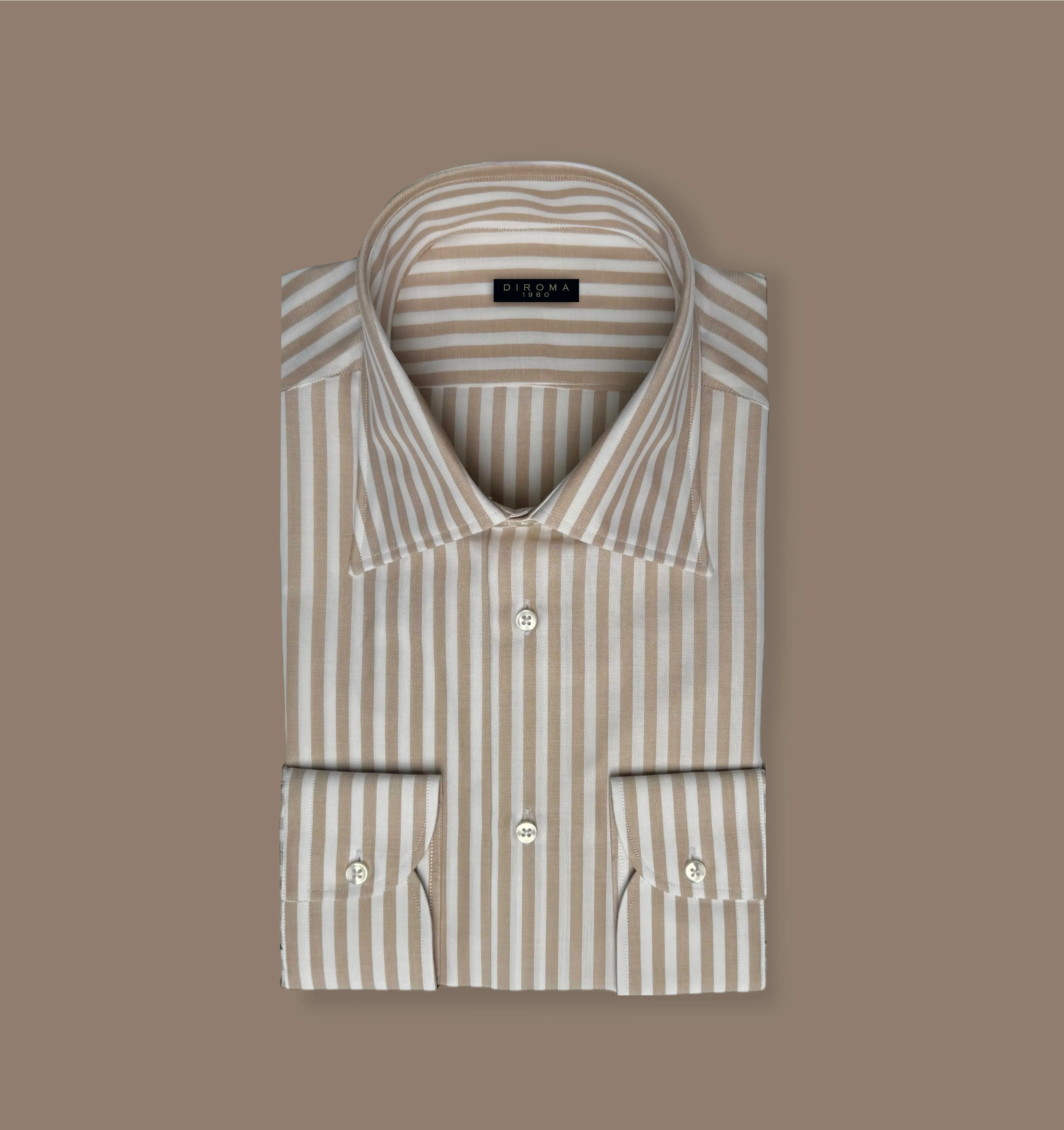 Bottega Pin Point Stripe Dress Shirt