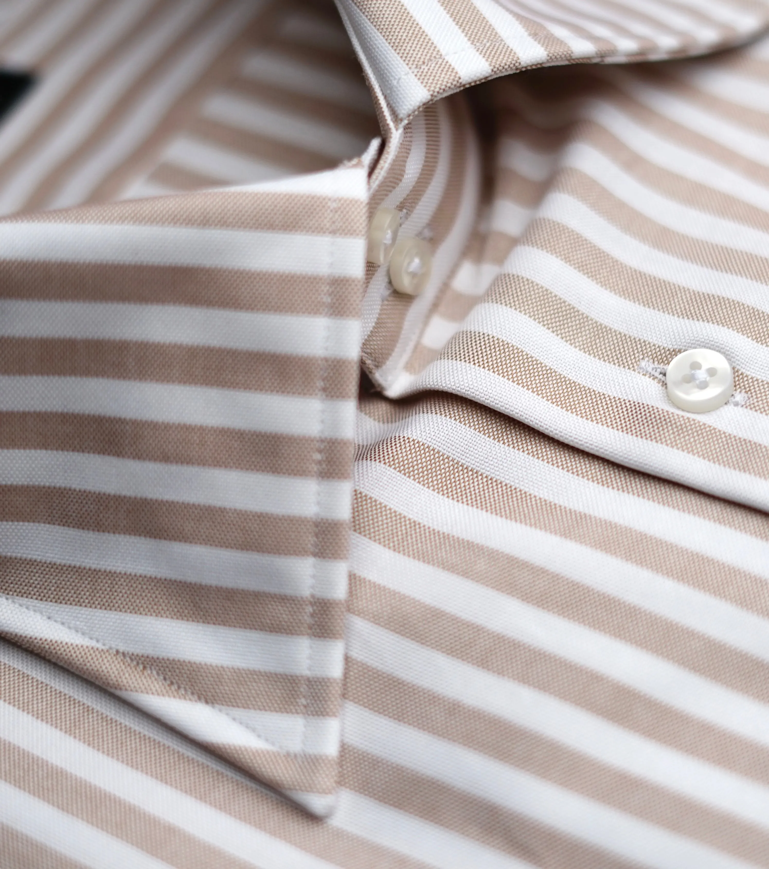 Bottega Pin Point Stripe Dress Shirt