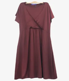 Brown Maternity Dress