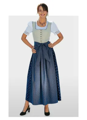 Burda 8448 Dirndl Dress Pattern