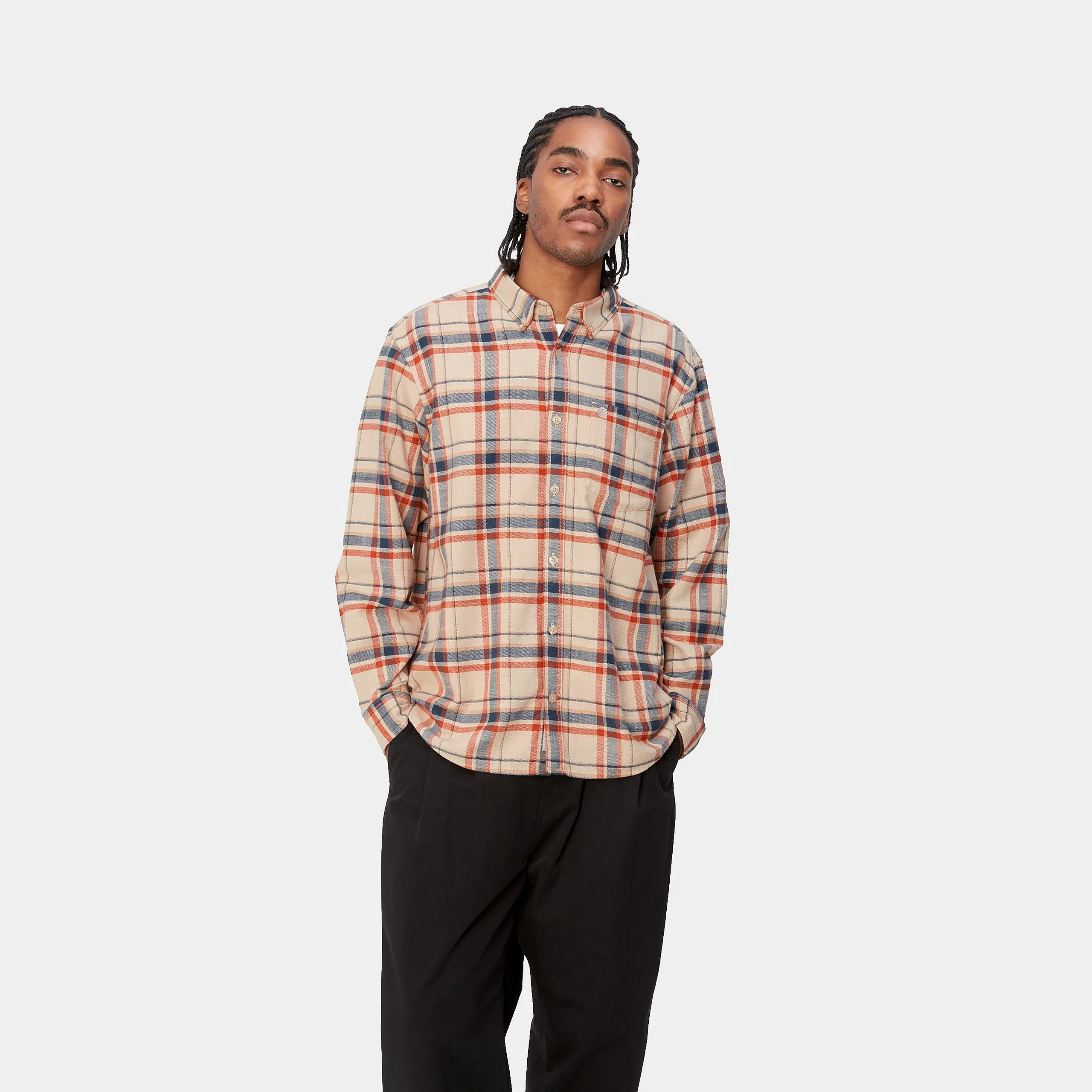 Carhartt L/S Swenson Shirt -Swenson Check Tonic