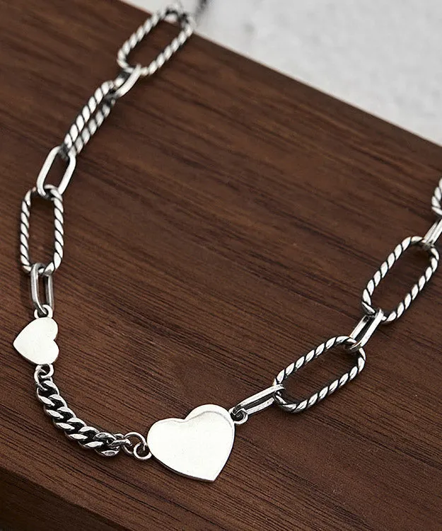 Chic Sterling Silver Necklace