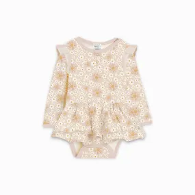 CHILD OF MINE ONESIE FLUTTER DRESS -  RAY OF SUNSHINE