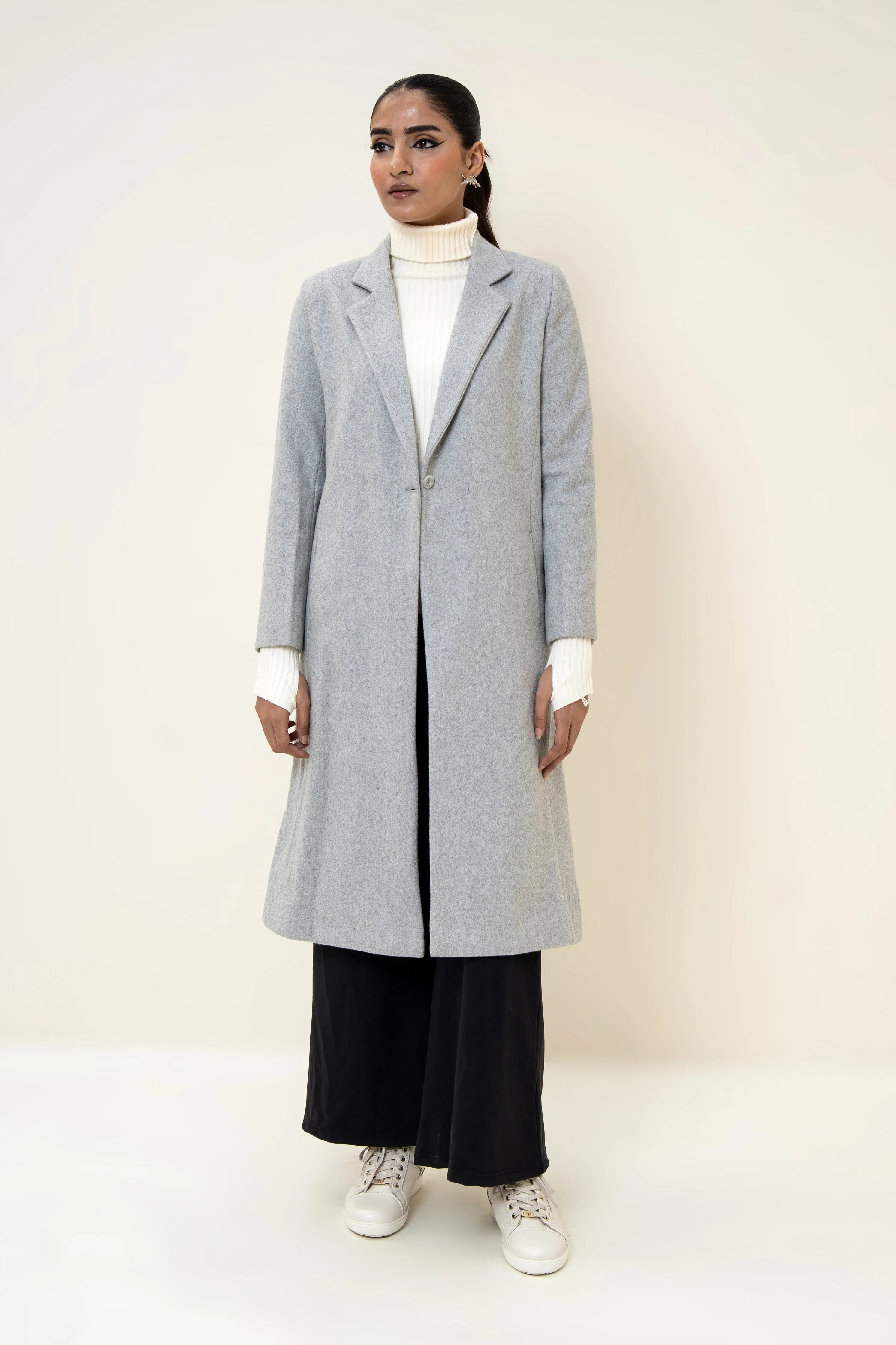 Chloe long coat Grey