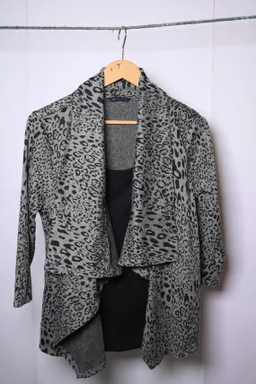 Dark Grey Acrylic Shrug