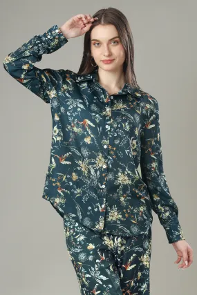 Everlasting Chic: Floral Essence Everyday Shirt