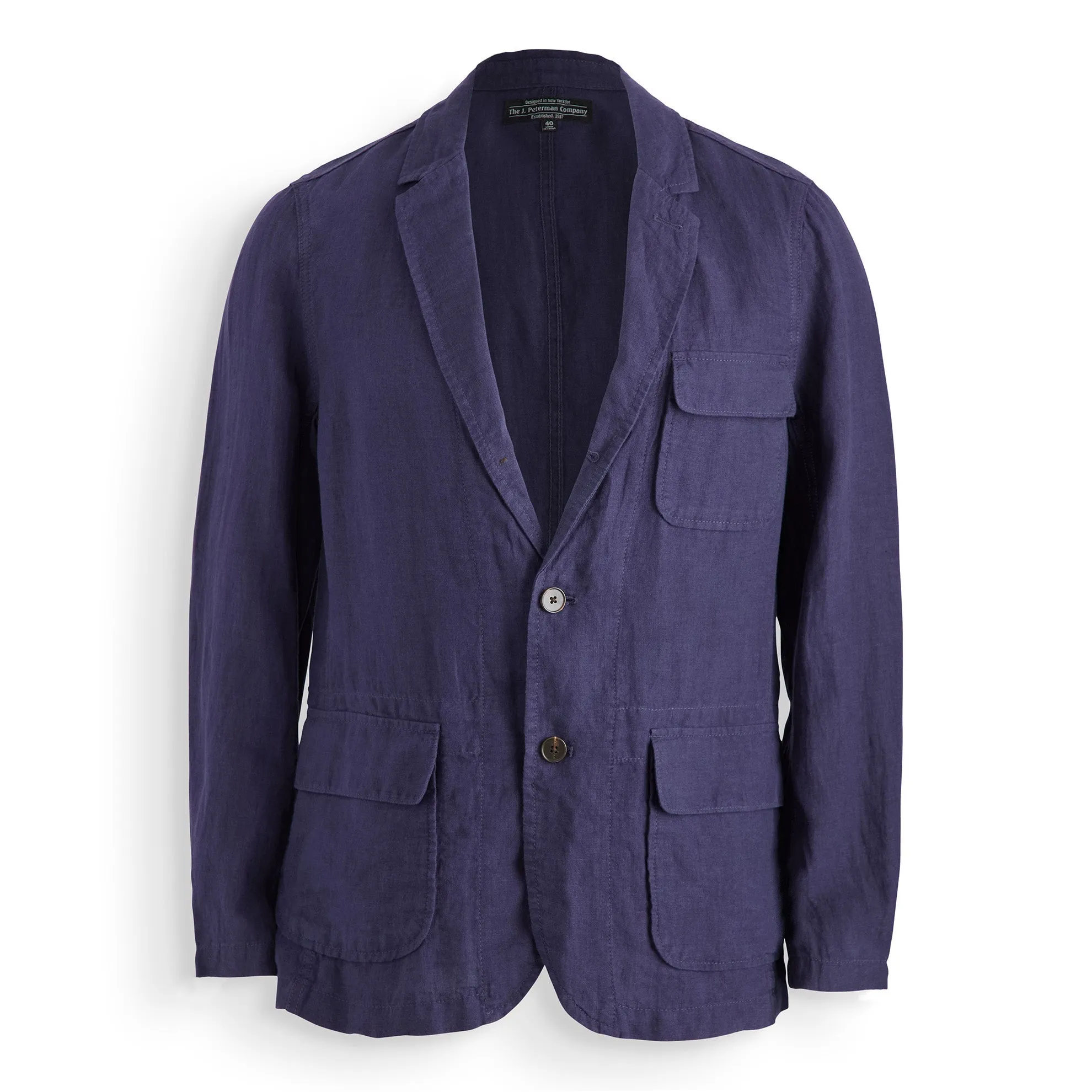 Linen Hopsack Blazer