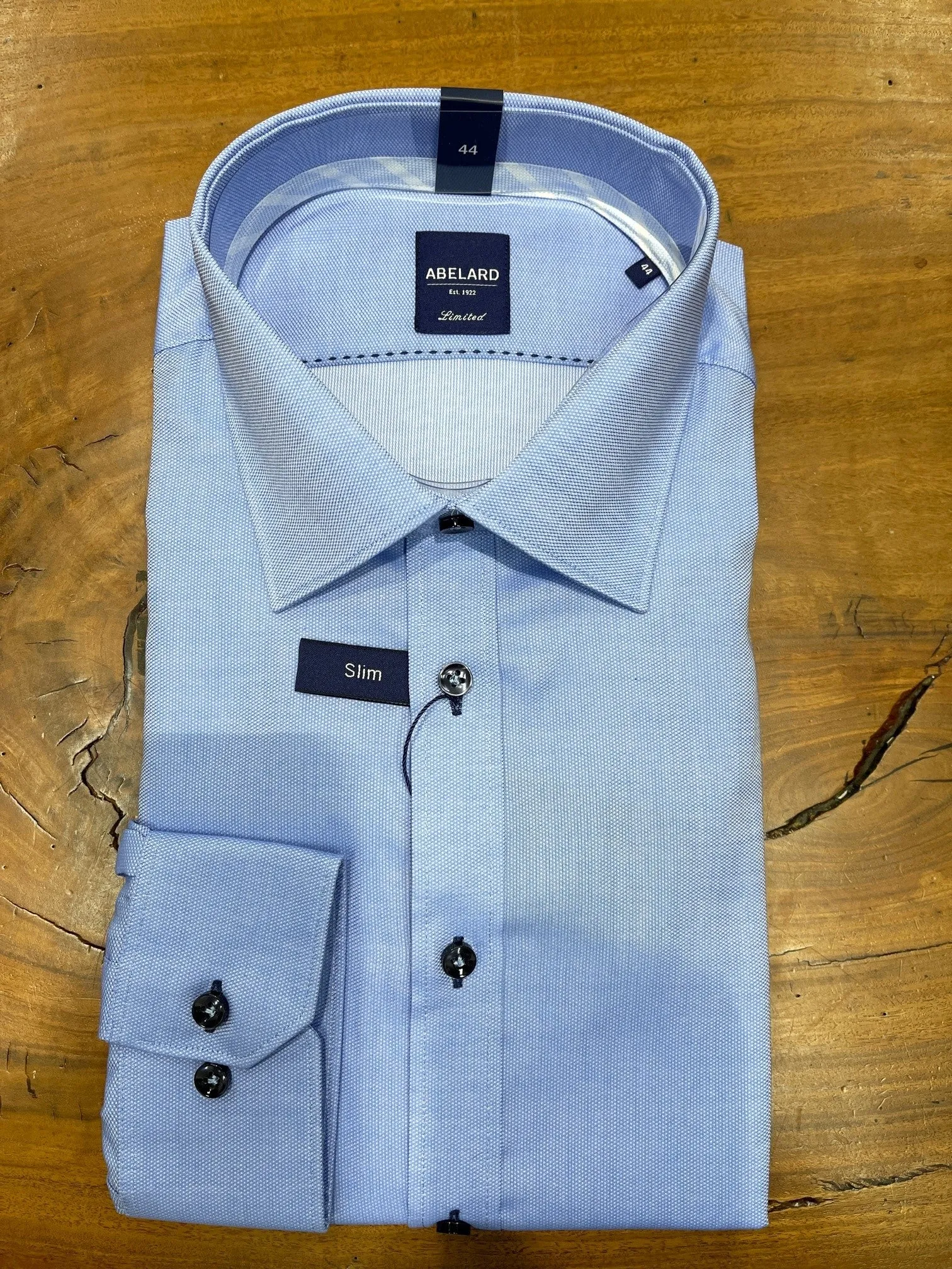 Long Sleeve Business Shirt - Sky Blue