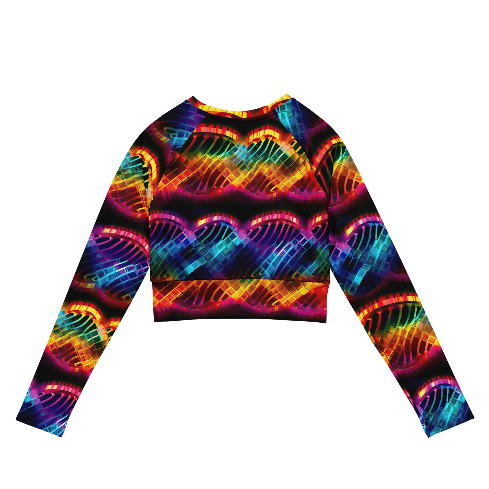 Long-Sleeve Crop Top Forever DNA