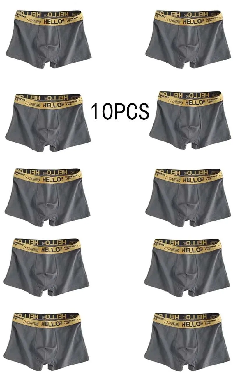 Men's Breathable Boxer Shorts Set