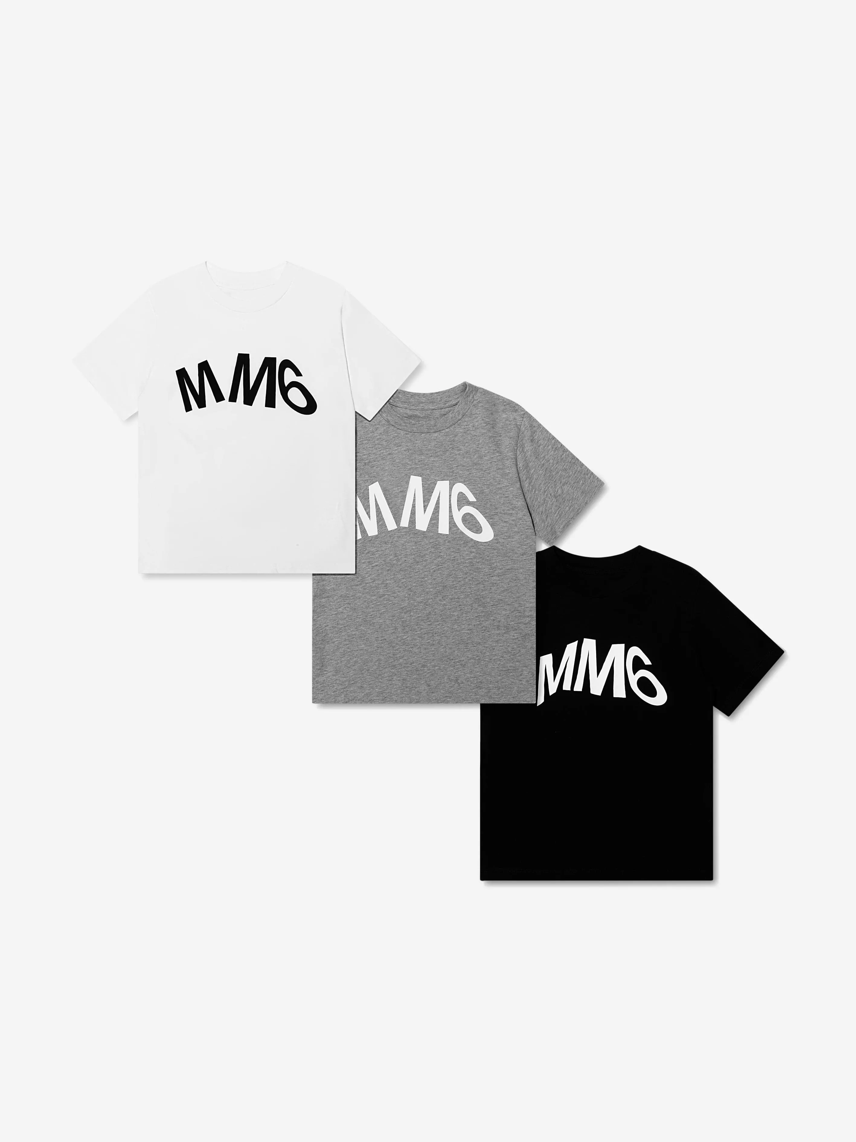 MM6 Maison Margiela Kids T-Shirts Set (3 Pack)