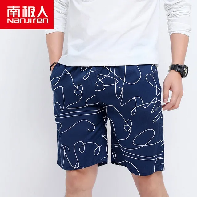 NANJIREN Men Breathable Casual Board Shorts Comfortable Plus Size