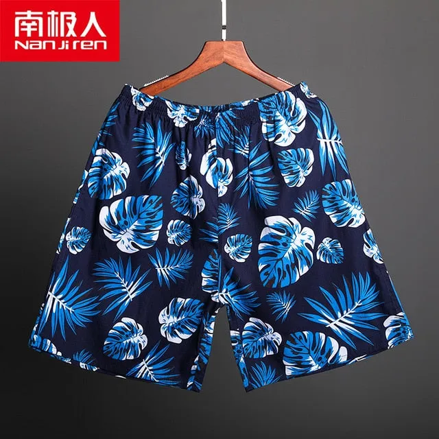 NANJIREN Men Breathable Casual Board Shorts Comfortable Plus Size