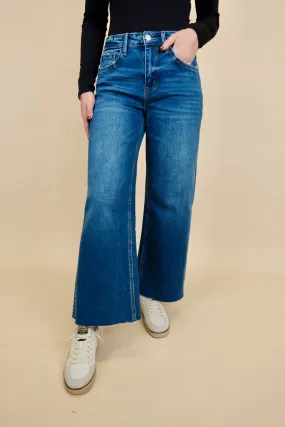 Olivia High Rise Wide Leg Jeans