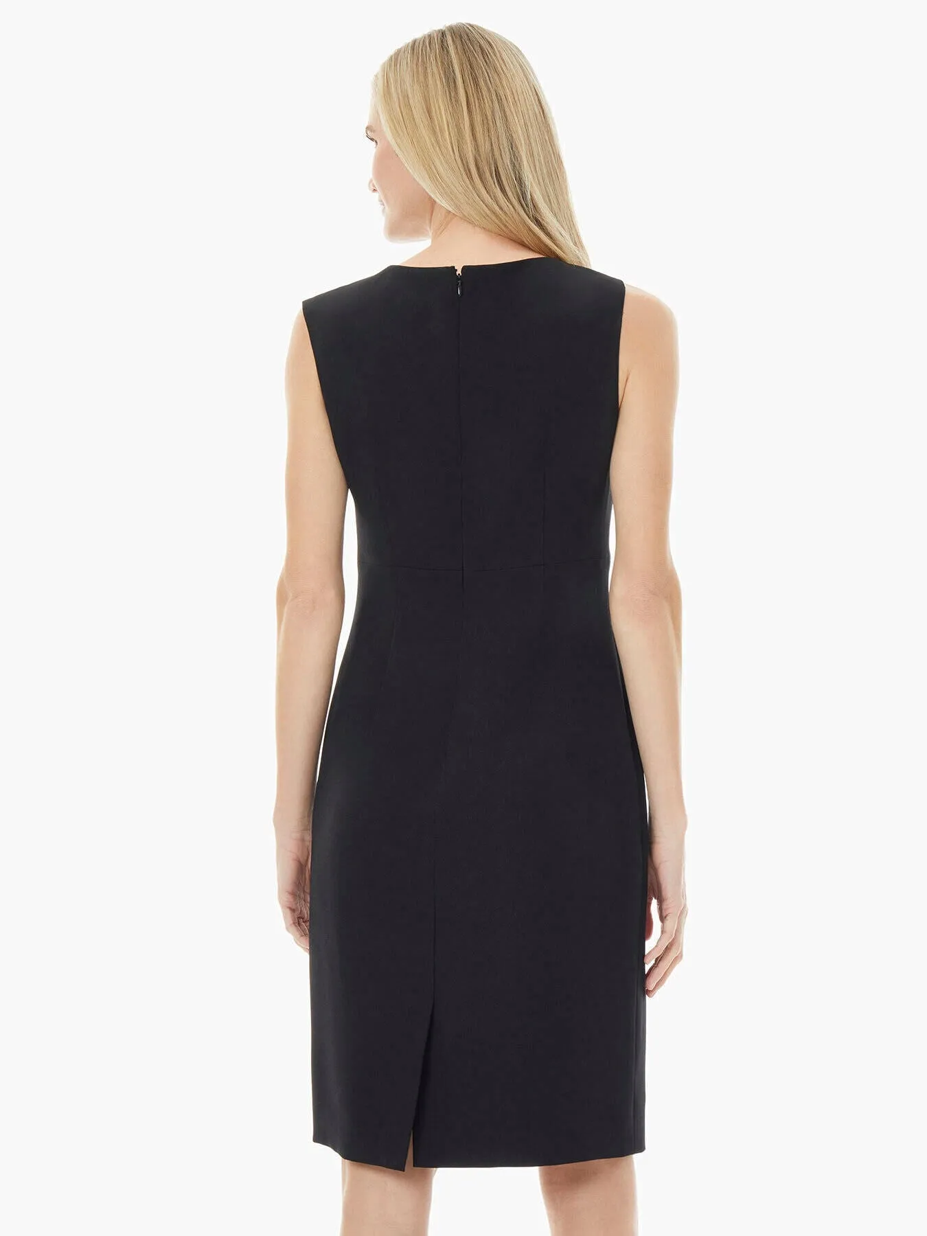 Petite Charlotte Dress, Iconic Stretch Crepe