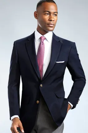 "Oliver" Men's Navy Blazer