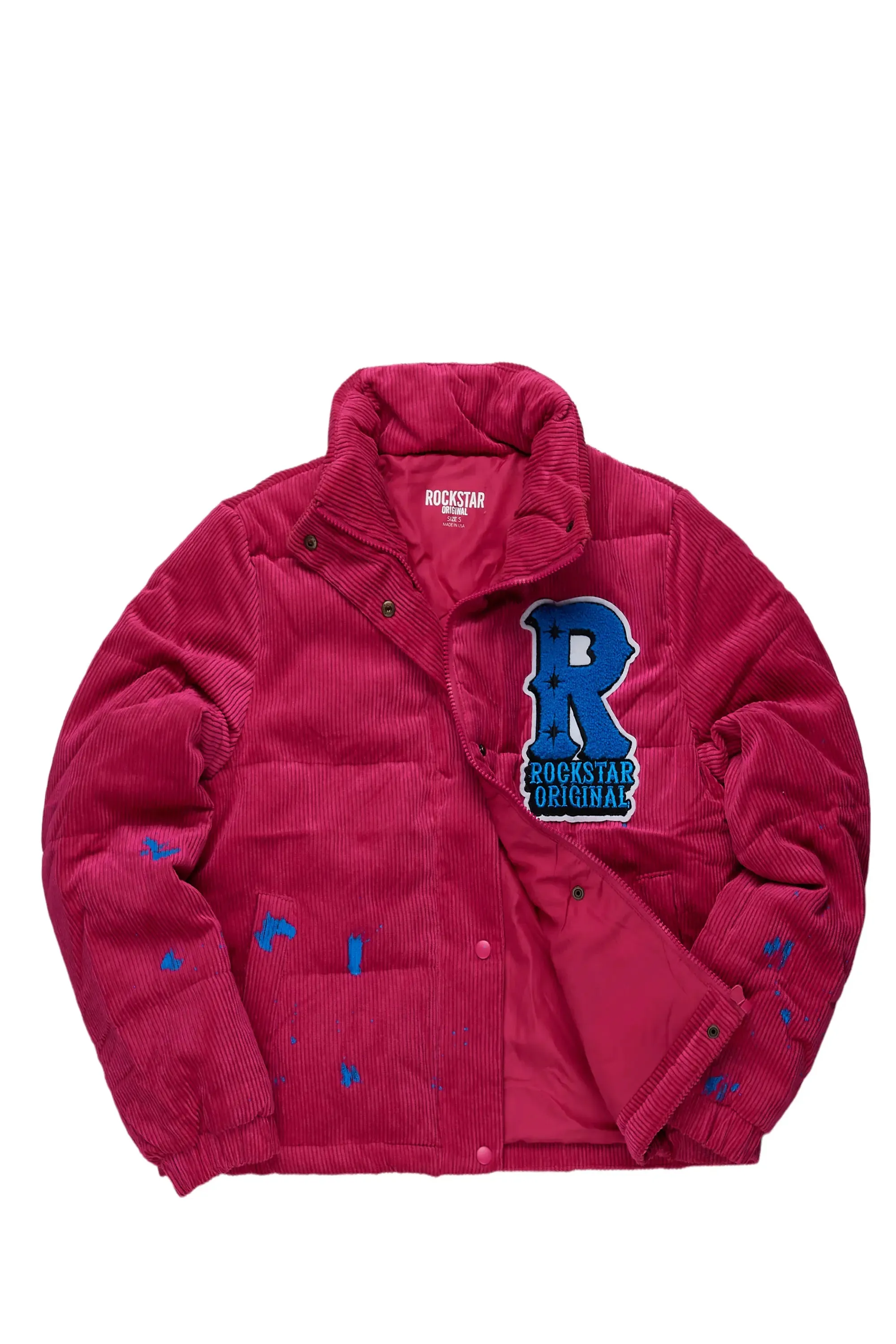 Shirika Fuchsia Puffer Jacket