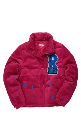 Shirika Fuchsia Puffer Jacket